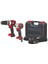 Pro-ATBL 2'li Akülü Kömürsüz Set Pro Atbl 18 Pd Darbeli Matkap - Pro Atbl 18 Id2 Darbeli Vidalama - 20 V 2x2.0 Ah Akü - A0104080 2