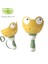 Çekme String Flying Saucer Disk Başlatıcı Çocuklar Uçan Oyuncaklar Atma Açık Hava Spor Pervanesi Çocuk Bahçe Oyunu Boycolor Için Hediye: Yeşil (Yurt Dışından) 1