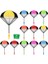 2/4/6/12PARACHUTE Figürleri El At Oyuncak Fırlatma Ordu Oyuncak Açık Hava Çocukları Fırlatır Oyuncaklar Uçuruyor Benzersiz Erkek Kız Paskalya Hediye Renk: 12 Pcs (Yurt Dışından) 1