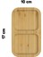 2'li Çerezlik Sunumluk Premium Bambu 17X10X1.9CM 1