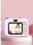 Mini 1080P Hd Çocuk Kamera Dijital Fotoğraf Makinesi 2.0 Inç Ekran 5 Adet Oyun Pembe 2