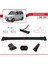 Suzuki Wagon R+ 1998-2003 Arası ile Uyumlu Fly Model Ara Atkı Tavan Barı Siyah 3 Adet 3