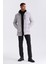 Taş Regular Fit Hakim Yaka Fermuarlı Kışlık Şişme Mont 6