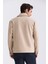 Bej Slim Fit Bebe Yaka Mevsimlik Mont 8