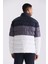 Lacivert Slim Fit Gömlek Yaka Erkek Mont 4