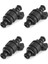 4pcs Araba Yakıt Enjektörleri Meme MJY100620 817456 Land Rover Freelander 6 Cyl2.5l 2002 2003 2004 2005 Parçaları Değiştir (Yurt Dışından) 1