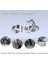 100PCS 1/2 Inç Pex Kelepçeleri, Pex Boru Takma Bağlantıları Için Paslanmaz Çelik Tek Kulak Hortum Kelepçeleri (Yurt Dışından) 4