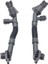 2pcs Karter Havalandırma Hortumu Sol ve Sağ For-Bmw 550I 650I 750I 750LI B7 X5 X6 N63 11157646086 11157646087 (Yurt Dışından) 4