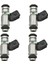 4pc IWP116 Yakıt Enjektörü Fiat Punto Doblo Mk2 Için Uygun 1.2 Seicento 1.1 8V (Yurt Dışından) 1