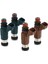 4pcs Yakıt Enjektörleri Protege Için Mazda Için Uygun 1.8/2.0l 1999 2000 20001 2002 INP780 INP781 7410266 Araba (Yurt Dışından) 5