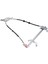 Mercedes Için Motorsuz Araba Arka Kapı Pencere Regülatörü Benz W463 G-Serisi G500 G55 G550 G63 A4637300846 A4637301046 R (Yurt Dışından) 1