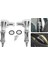 Harley Touring Road Street Electra Glide Için 2x Saddlebag Mandalı Kol Kapağı Kaldırıcı (Yurt Dışından) 5