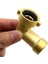 2pcs 45 Derece Bahçe Hortum Dirsek Fitting 2 Pikalı 2 Yıkayıcı - Açık Musluk Genişletici, Hortum Konnektörü Spigot Extender (Yurt Dışından) 3