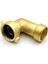 2pcs 45 Derece Bahçe Hortum Dirsek Fitting 2 Pikalı 2 Yıkayıcı - Açık Musluk Genişletici, Hortum Konnektörü Spigot Extender (Yurt Dışından) 4