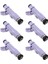 6 Pcs Yakıt Enjektörü 23209-70120,23250-70120 Toyota Tundra 4.7l, 5.7l V8/4.0l V6 Lexus 4.7l 5.7l 2005-2009 (Yurt Dışından) 3
