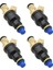 4pcs 0280150955 037906031J -Vw Cabrio Golf Jetta Passat Için Yakıt Enjektörü Kombi Paneli 2.0l 1.8l (Yurt Dışından) 1