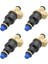 4pcs 0280150955 037906031J -Vw Cabrio Golf Jetta Passat Için Yakıt Enjektörü Kombi Paneli 2.0l 1.8l (Yurt Dışından) 2