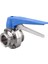 Mavi Tetik Sökümlü Kelebek Valfi Paslanmaz Çelik 304 Tri-Clamp (1,5 Inç Tri Kelime Kelebek Valfı) (Yurt Dışından) 2