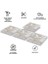 Kendinden Yapışkanlı Gri Mermer Desenli Pvc Karo 30x30 cm 11 Adet 1m2 7