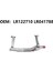LR122710 LR041788 AJ814006 3.0l V6 Isıtıcı Manifold Tüp Soğutucu Borusu Land Rover Keşif Lr4 Range Rover Rr (Yurt Dışından) 3