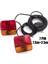 1 Set 12V Evrensel Arka Kombinasyon Kuyruk Kuyruğu Işığı 10M LED Römork 7 Pin Fren Durdurma Lambası Lisans Numarası (Yurt Dışından) 2