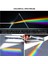 2pcs 6 Inç Kristal Optik Cam Üçgen Prizma Fotoğrafçılık Efektleri Fiziği Öğretmek Işık Spektrumu Optik Kitleri (Yurt Dışından) 2