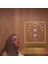 Sauna Termometresi 2 In 1 Fahrenheit Termometre Higometre, Sauna Odası Otel Için LED Hafif Sauna Aksesuarları (Yurt Dışından) 2