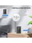 5 Arada 1 Hava Kalitesi Monitörü Tvoc Hcho Sıcaklık Nemi Co2 Metre, USB Şarj Edilebilir Co2 Dedektörü Beyaz (Yurt Dışından) 3