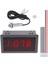 Rpm Hız Ölçer 4 Dijital LED Ekran Taşometresi Motor Yüksek Hassasiyeti Salon Yakınlık Anahtarı Sensörü (Yurt Dışından) 4
