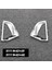 Araba Ön Tampon Sis Farklı Trim Frme 51119463481 51119463482 Bmw 5 Serisi G38 G30 2021-2024 Hava Kanalı Trim Kapak (Yurt Dışından) 4