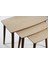Istanbul Traverten 3'lü Zigon Sehpa %100 Mdf 4