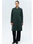 Gömlek Yaka Punto Detaylı Büyük Beden Kaban Yeşil 3117 1