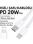 Iphone 11/12/13/14/plus/pro/pro Max Ile Uyumlu Şarj Seti 20W Adaptör+Lightnin Type-C Kablo 2