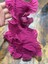 Pembe Fırfırlı Lastikli Şerit Dikiş Giyim Aksesuarı 100X8 cm 1