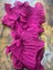 Pembe Fırfırlı Lastikli Şerit Dikiş Giyim Aksesuarı 100X8 cm 2