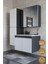 Tokyo 80 Cm Mdf Banyo Dolabı Seti +Boy Dolabı 6