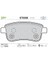 670000 - Arka Fren Balatası Fluence 09 Megane Iıı 09 Megane Iv 15 Scenıc Iıı 09 Clıo V 19 Captur Iı 20 1.0 Tce 1.2 Tce 1.3 Tce 1.5 Dcı 1.6 Sce 440603734R 1