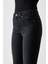 NELLY Skinny Fit Yıkamalı Siyah Kadın Jean Pantolon 7