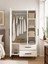 Nuna Gardırop 3 Kapaklı 2 Çekmeceli – 180X90 cm Genç ve Yatak Odası Dolabı 4