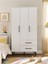 Nuna Gardırop 3 Kapaklı 2 Çekmeceli – 180X90 cm Genç ve Yatak Odası Dolabı 6