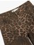 Leopar Desenli Bol Kalıp Jean Pantolon - Loose Straight Fit Jean 6