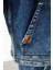 Koyu Indigo Erkek Denim Ceket DT10076_DEAN Regular Fit Koyu Indig 10