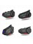 X97 Plus İnterkom Motosiklet Kameralı 6 Kişi Grup Bluetooth Kask Intercom Video Kayıt Kulaklık 2