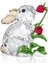 5702437 Swarovski Ev Dekorasyonu Idyllıa:rabbıt And Raspberrıes 1