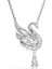 5723387 Swarovski Kolye Swan:pend Drop Whı/rhs 1