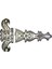 Dekoratif, Sac Tek Kuyruklu Menteşe - 69X102 Mm, Büyük, Nikel, 1 Adet 1