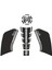 Gogo Tank Pad Set 005 Siyah Gri - Tvs Raider 125 1