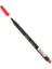 Kırmızı Fineliner Kalem 0,4 Mm Üçgen Tasarım Karton Kutuda 1 Parça 2