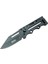 Sog AC77BK Siyah Yaprak Kamp Çakı 15 cm - Metal Sap, Kılıflı 1