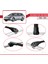 Vw Golf Mk6 Wagon 2010-2014 Arası ile Uyumlu Ace-1 Ara Atkı Tavan Barı Siyah 3 Adet 4